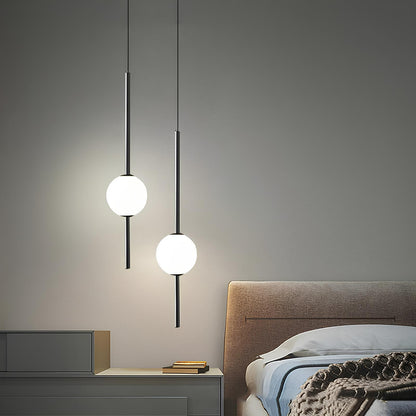 Suspension noir ou doré