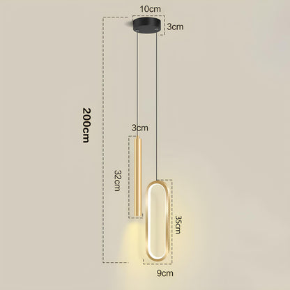 Suspension nordique – Design moderne et lumière modulable