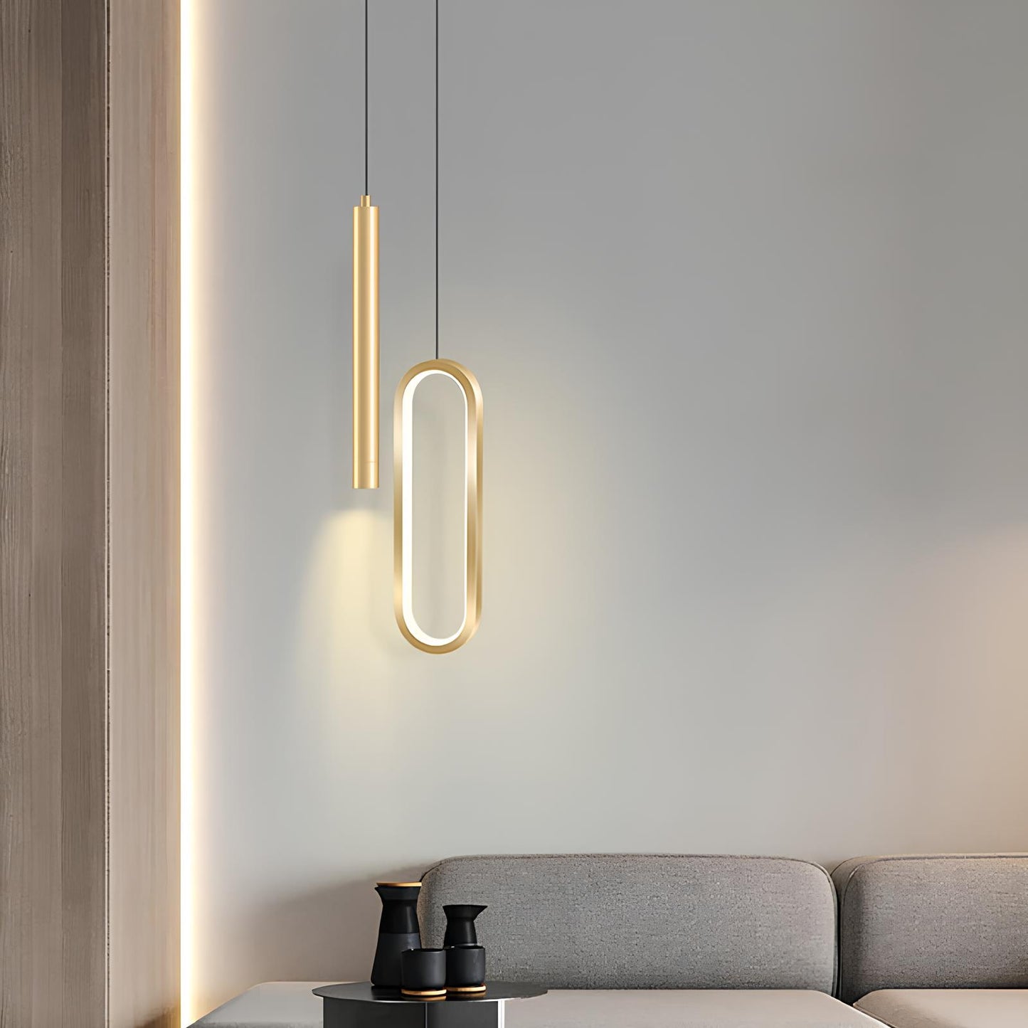 Suspension nordique – Design moderne et lumière modulable