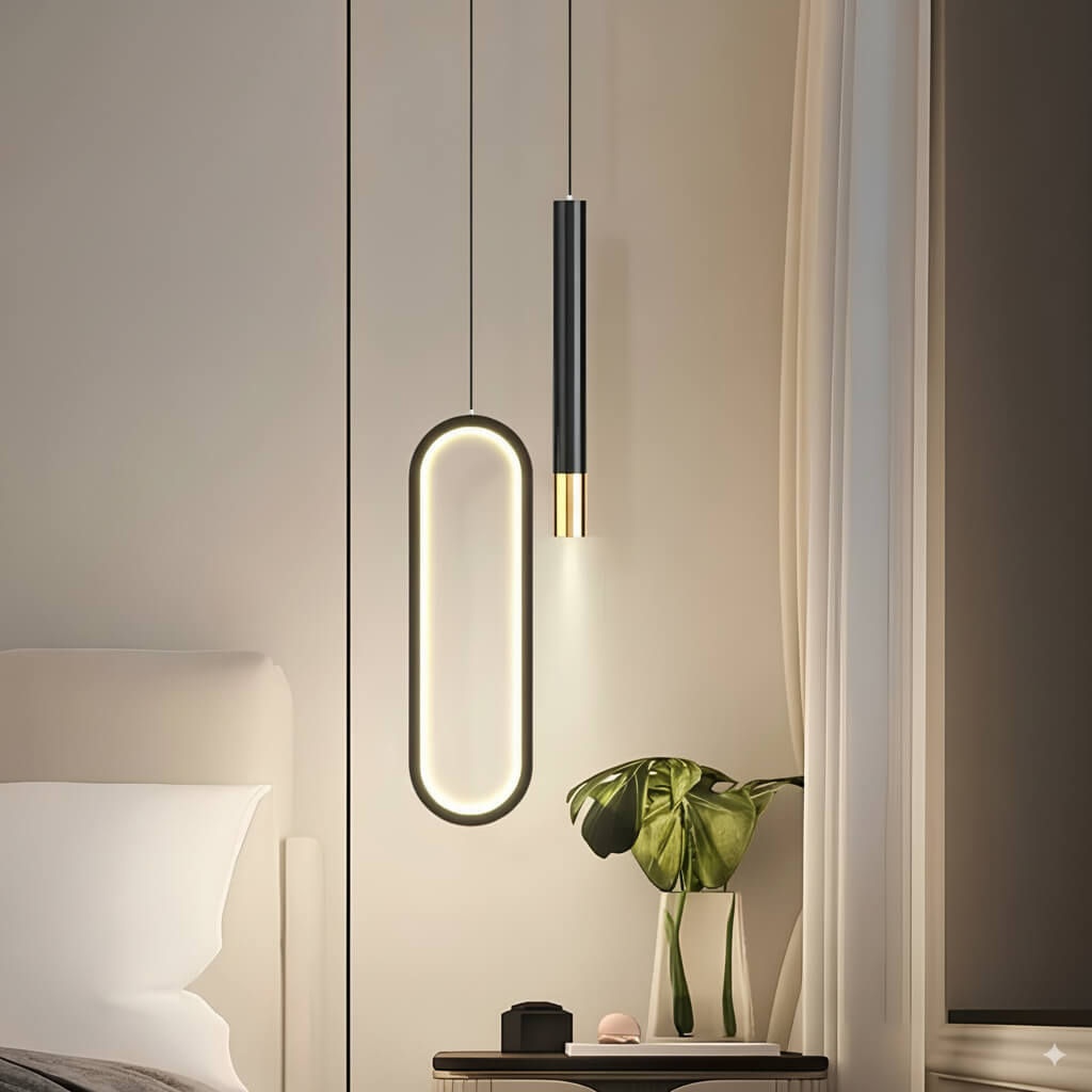 Suspension nordique – Design moderne et lumière modulable