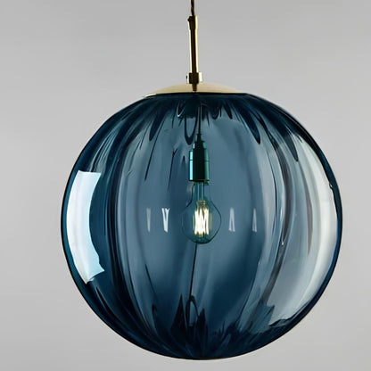 Suspension nordique en verre – Design moderne et coloré