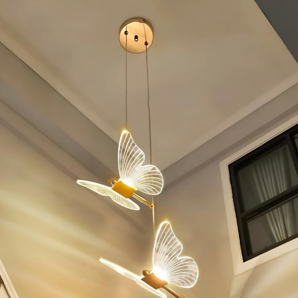 Suspension papillon moderne – Luminaire décoratif