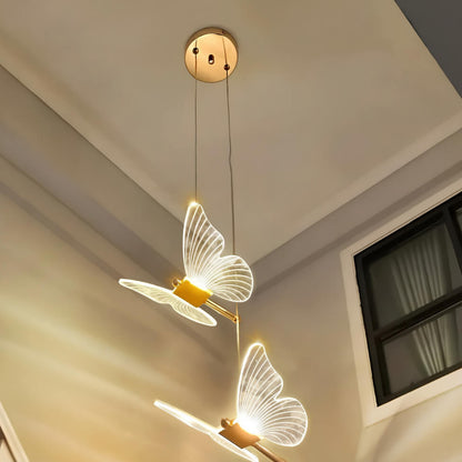Suspension papillon moderne – Luminaire décoratif