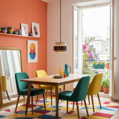 Suspension pierre et bois – L’alliance naturelle du design et de la chaleur