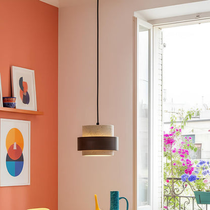 Suspension pierre et bois – L’alliance naturelle du design et de la chaleur