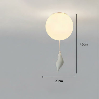 Suspension plafond enfant – Ours décoratif