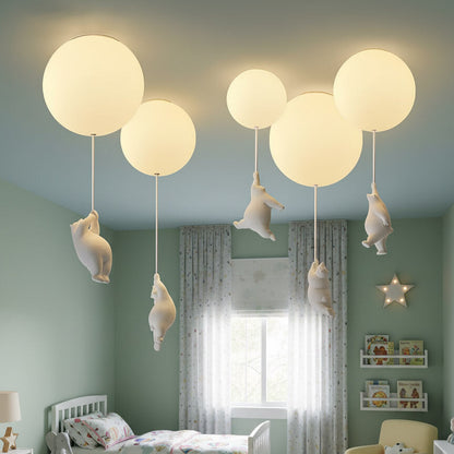 Suspension plafond enfant – Ours décoratif