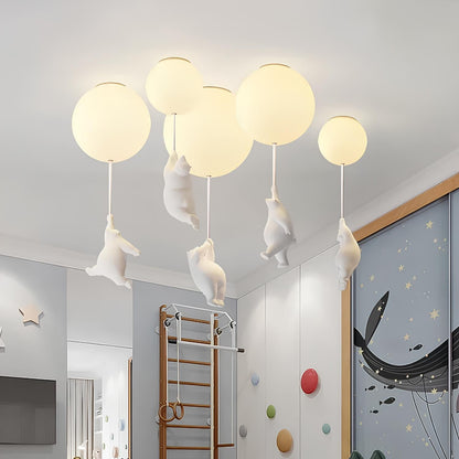 Suspension plafond enfant – Ours décoratif
