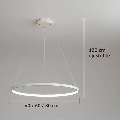 Suspension salon anneau