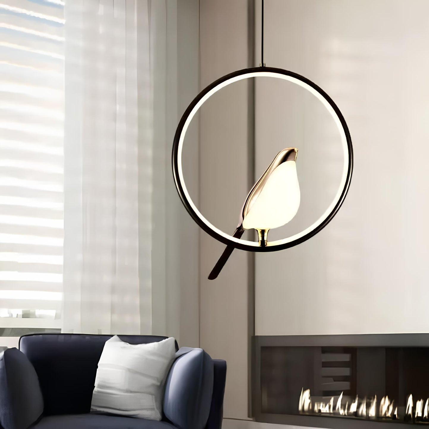 Suspension salon – Luminaire moderne en métal