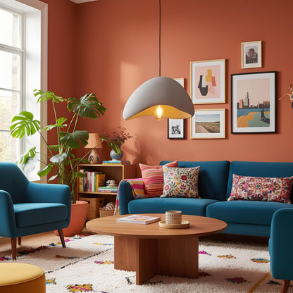 Suspension salon wabi-Sabi – Elégance minimaliste