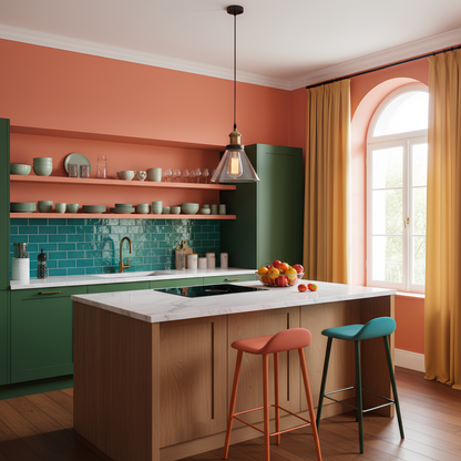 Suspension vintage en verre transparent – Design conique intemporel