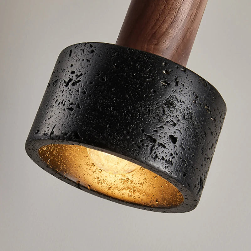 Suspension design pierre naturelle – Élégance minimaliste et moderne