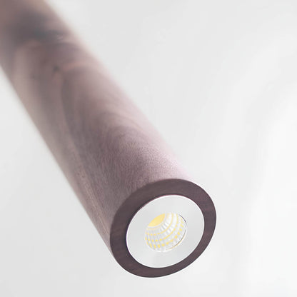 Suspension en bois moderne – Luminaire LED