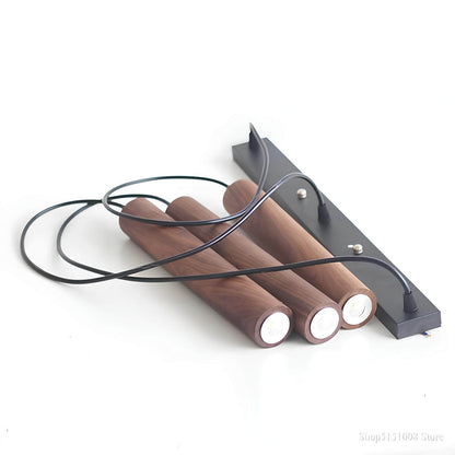 Suspension en bois moderne – Luminaire LED