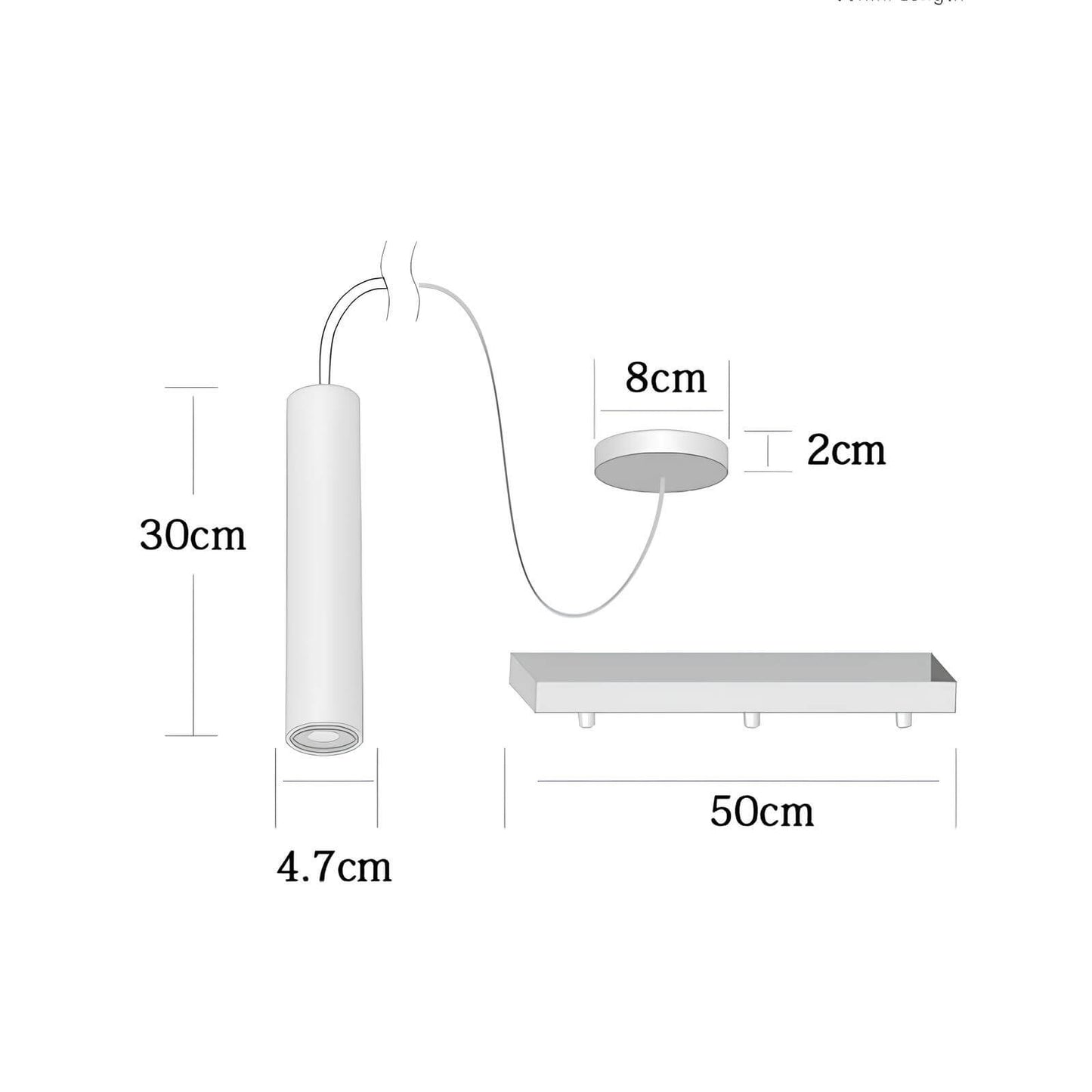 Suspension en bois moderne – Luminaire LED