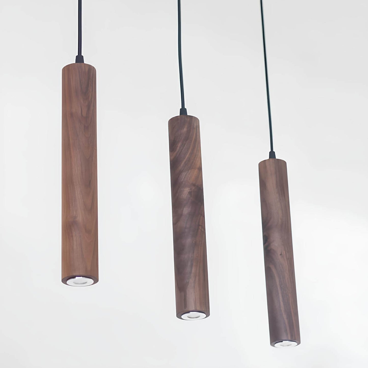 Suspension en bois moderne – Luminaire LED