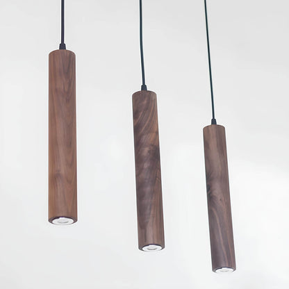 Suspension en bois moderne – Luminaire LED
